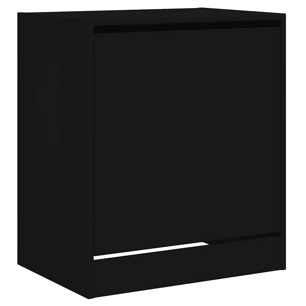 Ormarić za cipele crni 60x42x69 cm od konstruiranog drva