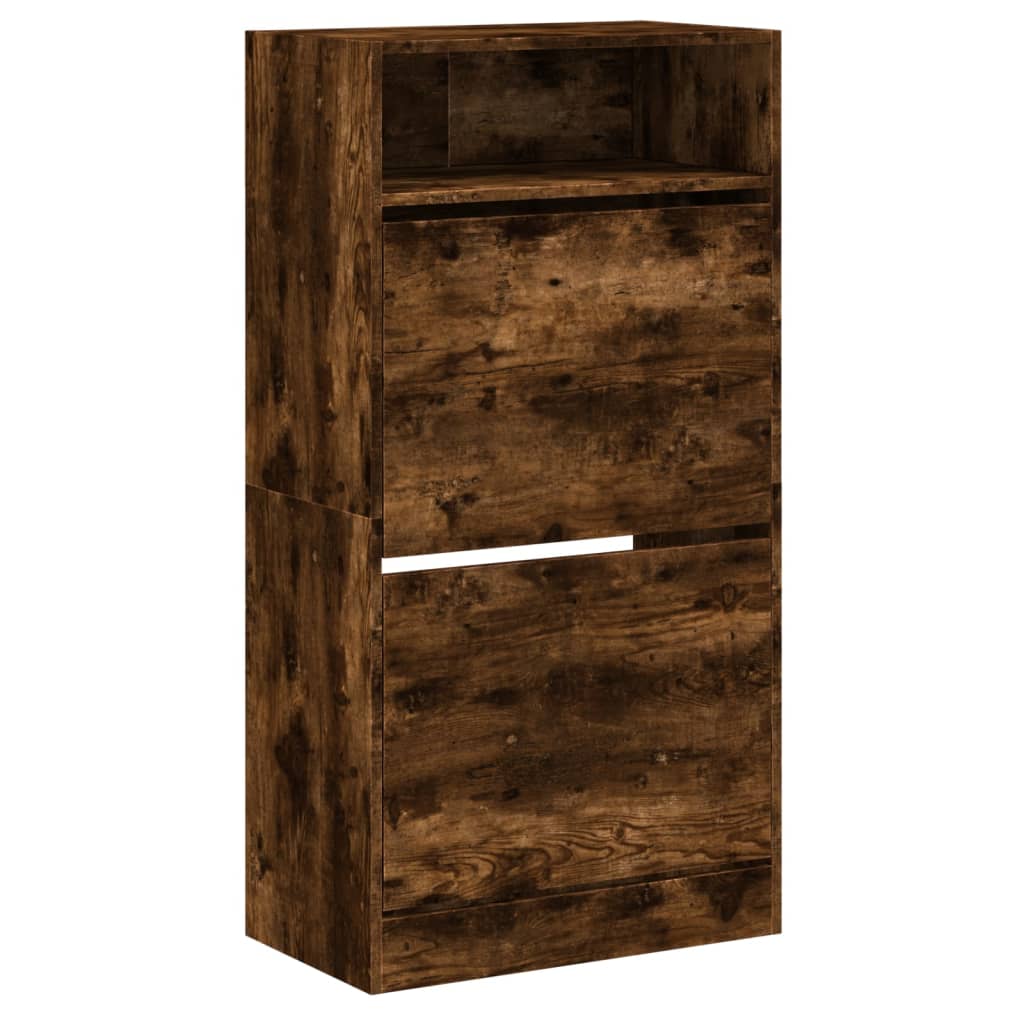 Ormarić za cipele boja hrasta 60x34x116 cm konstruirano drvo