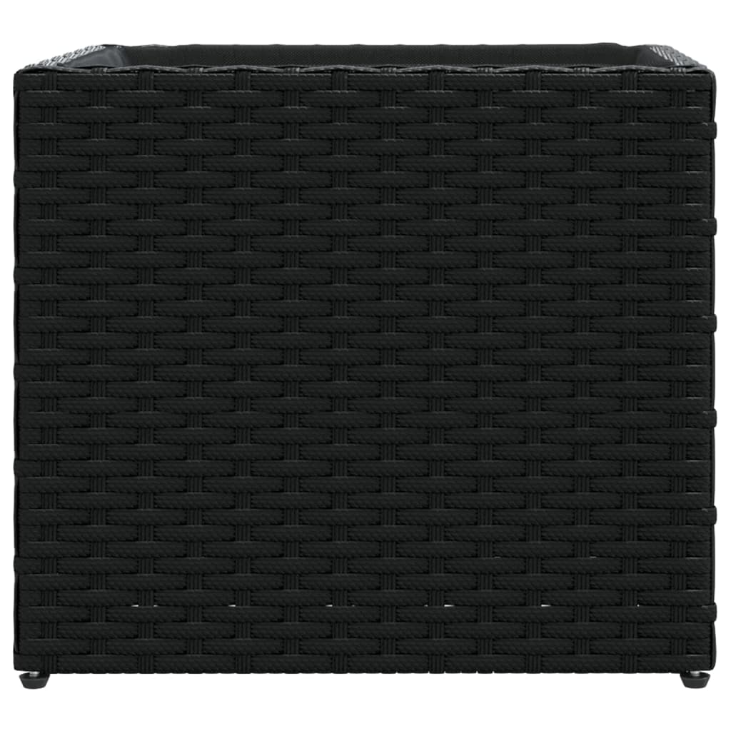Vrtna sadilica crna 36 x 30 x 32 cm od poliratana