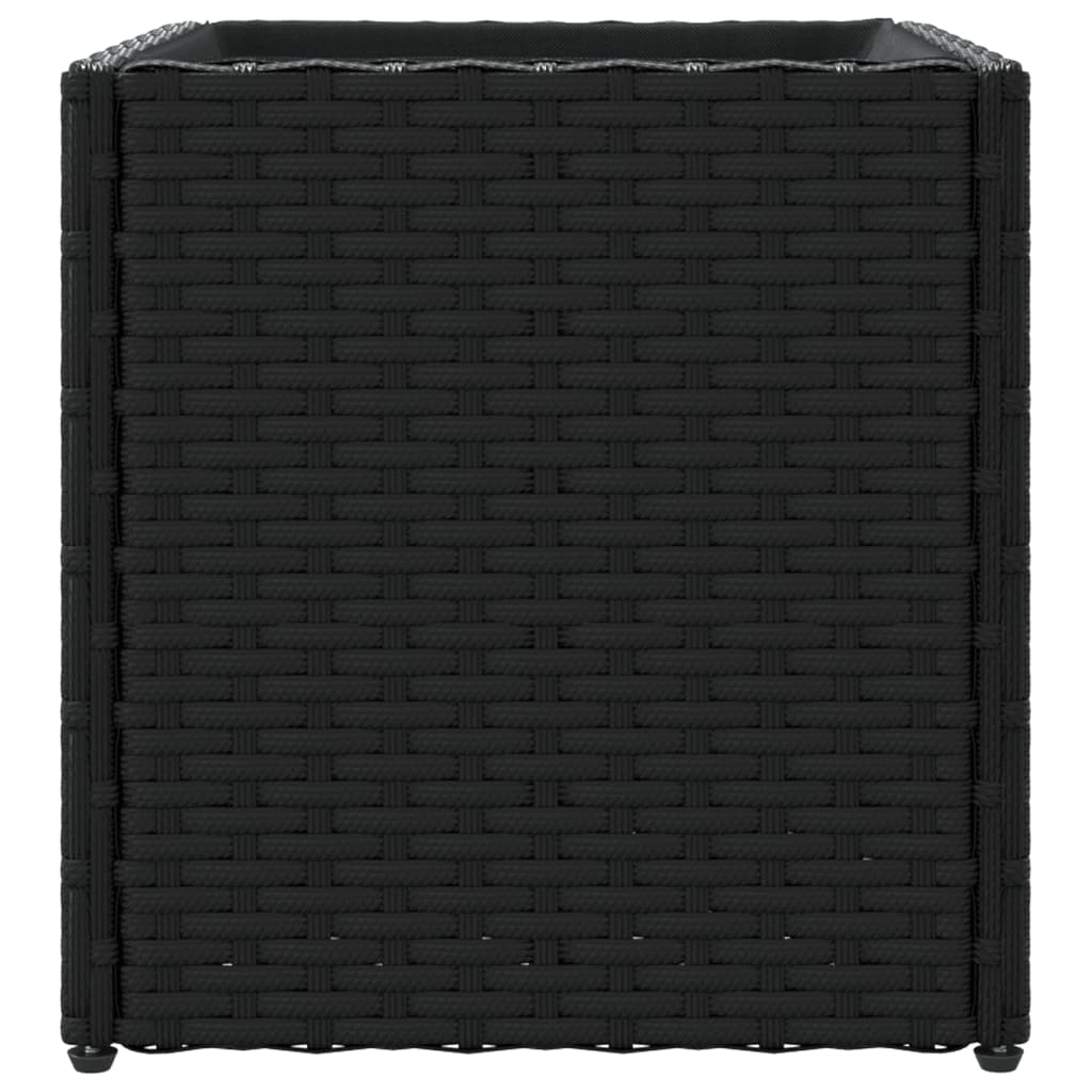 Vrtna sadilica crna 36 x 30 x 32 cm od poliratana