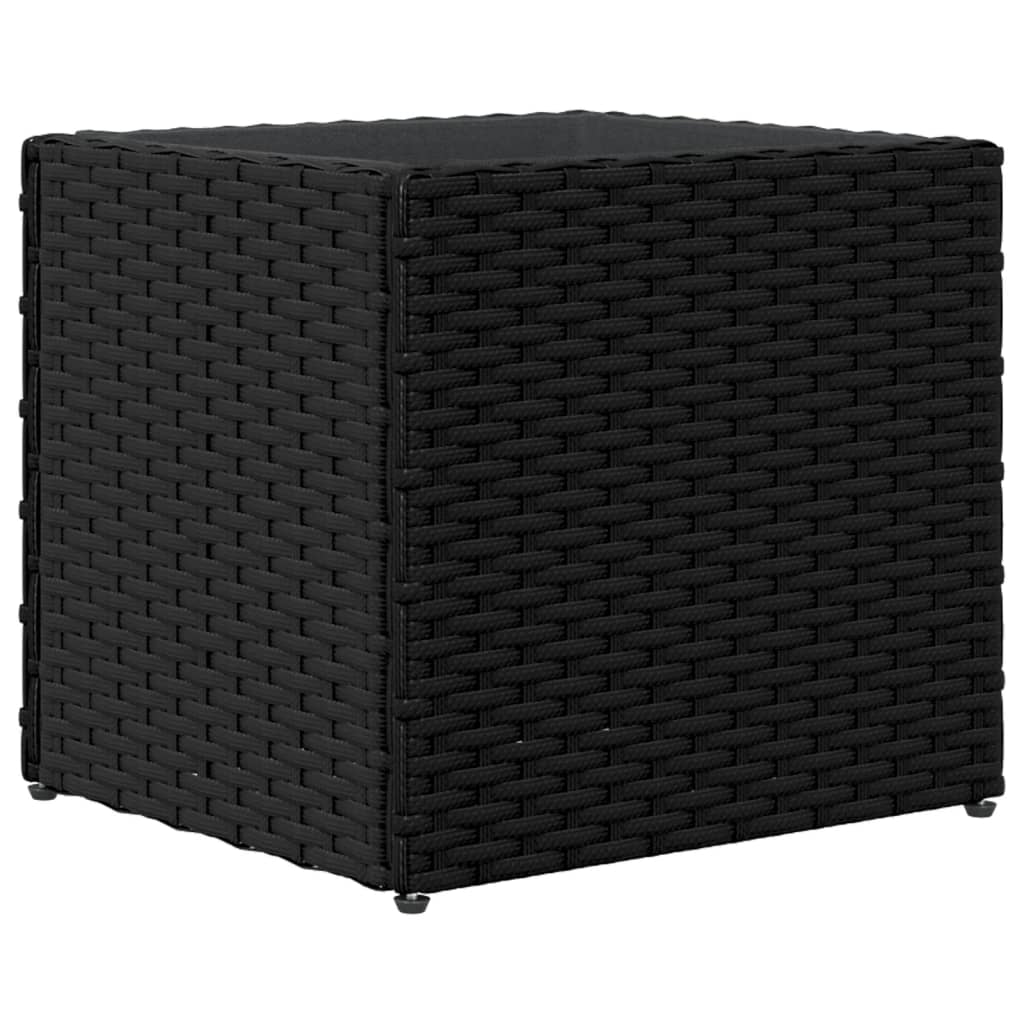 Vrtna sadilica crna 36 x 30 x 32 cm od poliratana