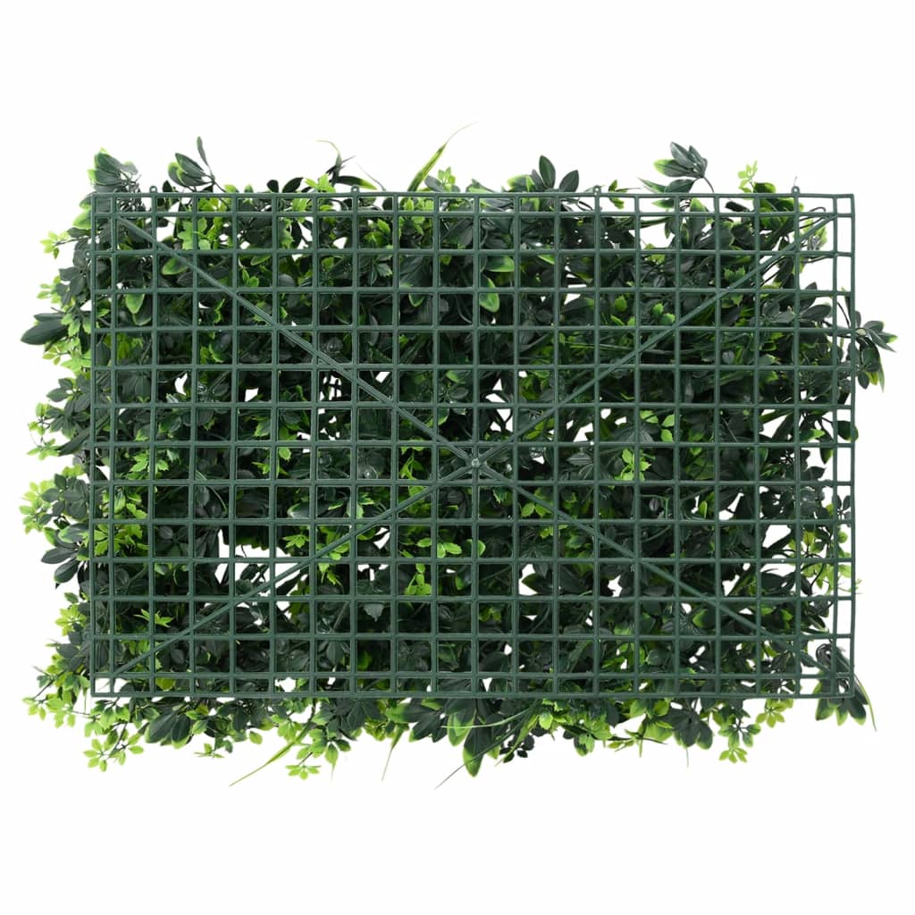 Ograda od umjetnog lišća 24 kom zelena 40 x 60 cm