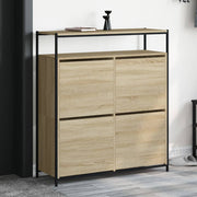Ormarić za cipele s 4 ladice boja hrasta 100x34x112 cm