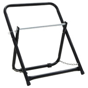 Stalak za kolut za crijevo 48 cm 45 kg crni čelični