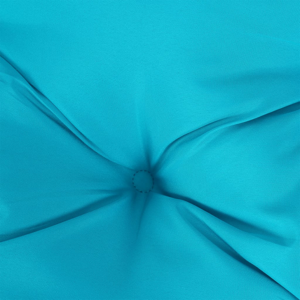 Jastuci za stolice s niskim naslonom 4 kom tirkizni od tkanine