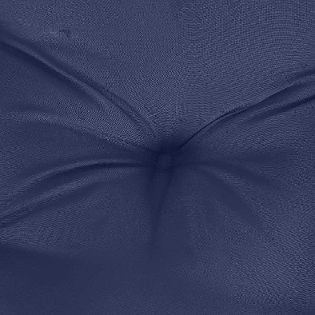 Jastuk za palete modri 50 x 40 x 12 cm od tkanine
