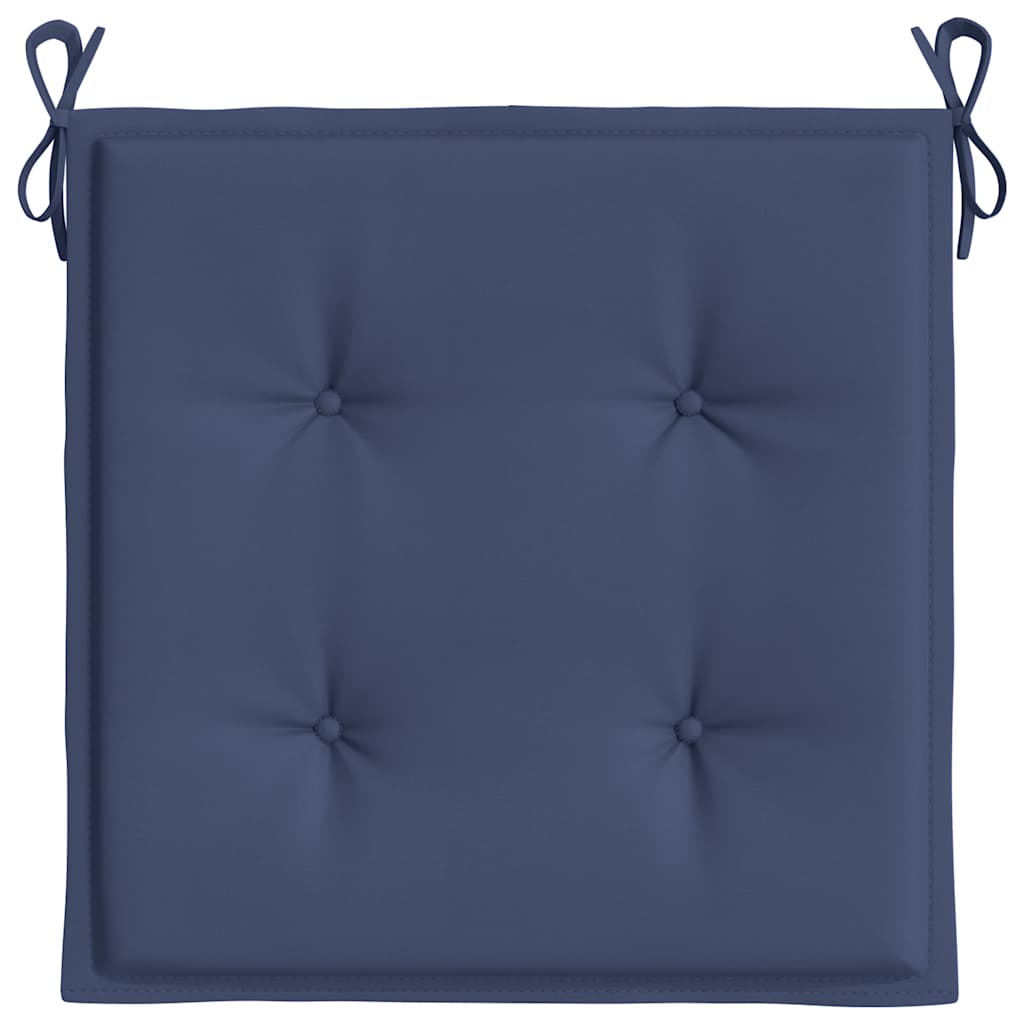 Jastuci za palete 4 kom modri 50x50x4 cm od tkanine Oxford