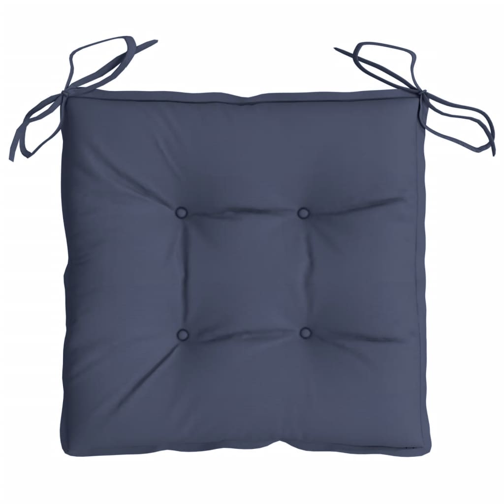 Jastuci za stolice 6 kom modri 50 x 50 x 7 cm od tkanine Oxford