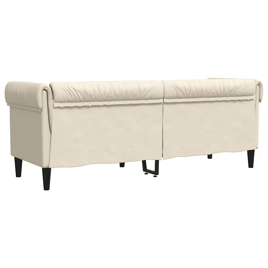 Trosjed Chesterfield platneni
