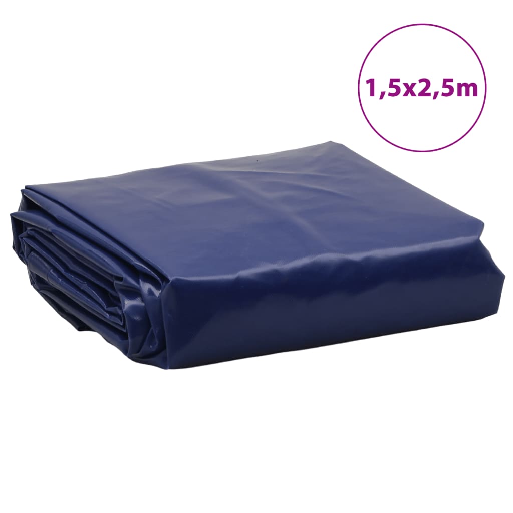 Cerada plava 1,5x2,5 m 650 g/m²