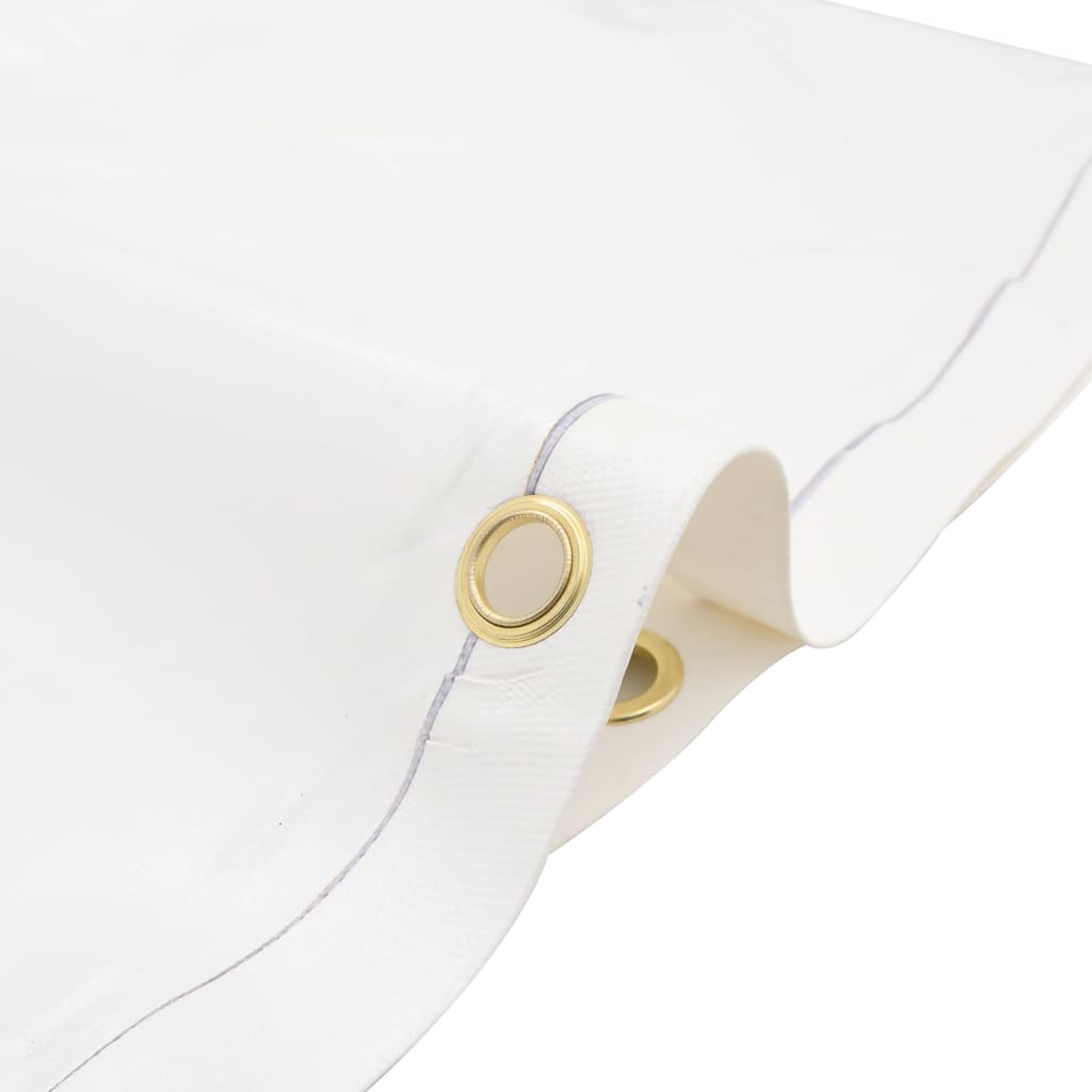 Cerada bijela 2,5 x 4,5 m 650 g/m²