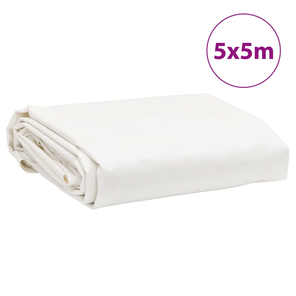 Cerada bijela 5 x 5 m 650 g/m²