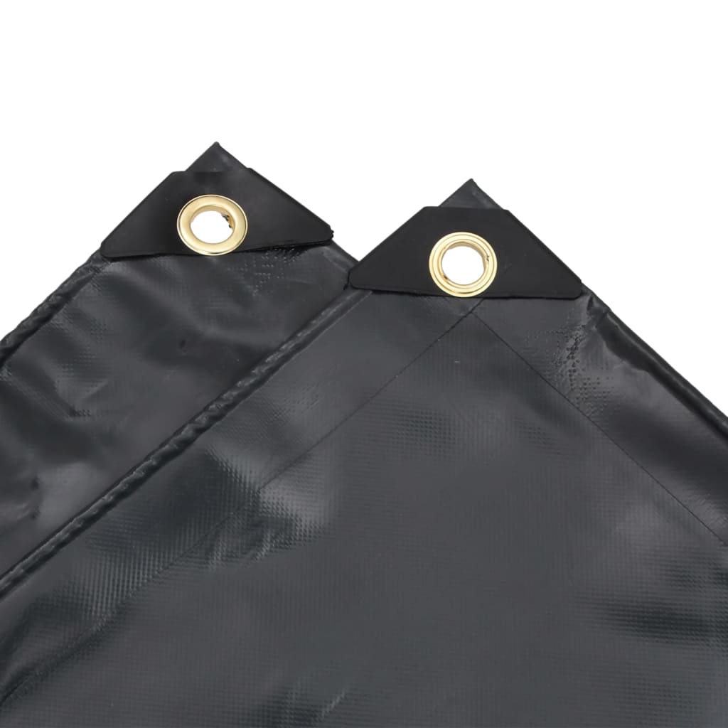 Cerada crna 1,5x2,5 m 650 g/m²