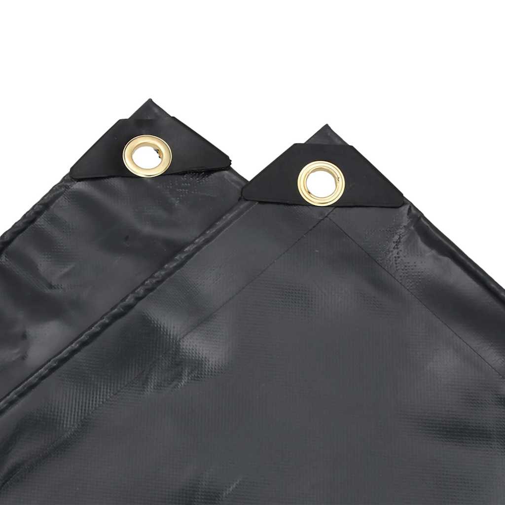 Cerada antracit 4x6 m 650 g/m²