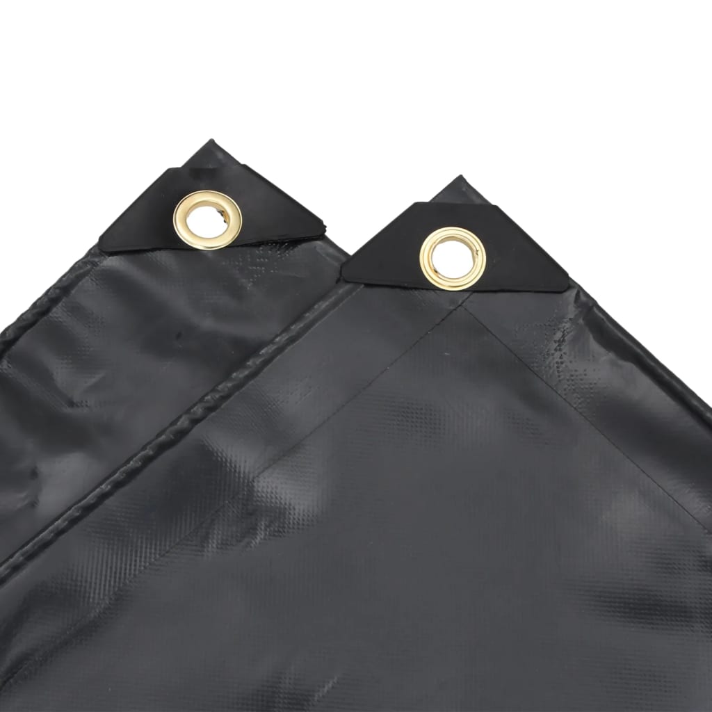 Cerada antracit 4x7 m 650 g/m²