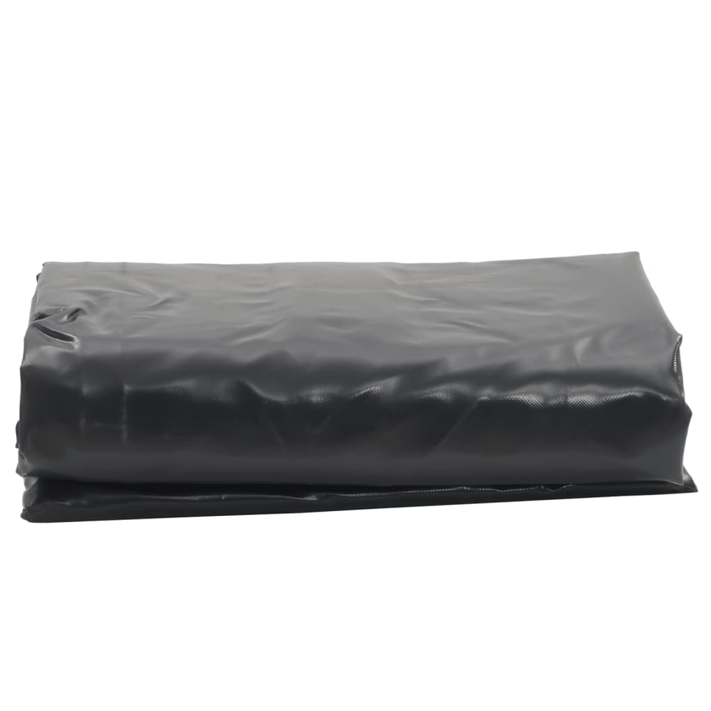 Cerada antracit 1,5 x 6 m 650 g/m²