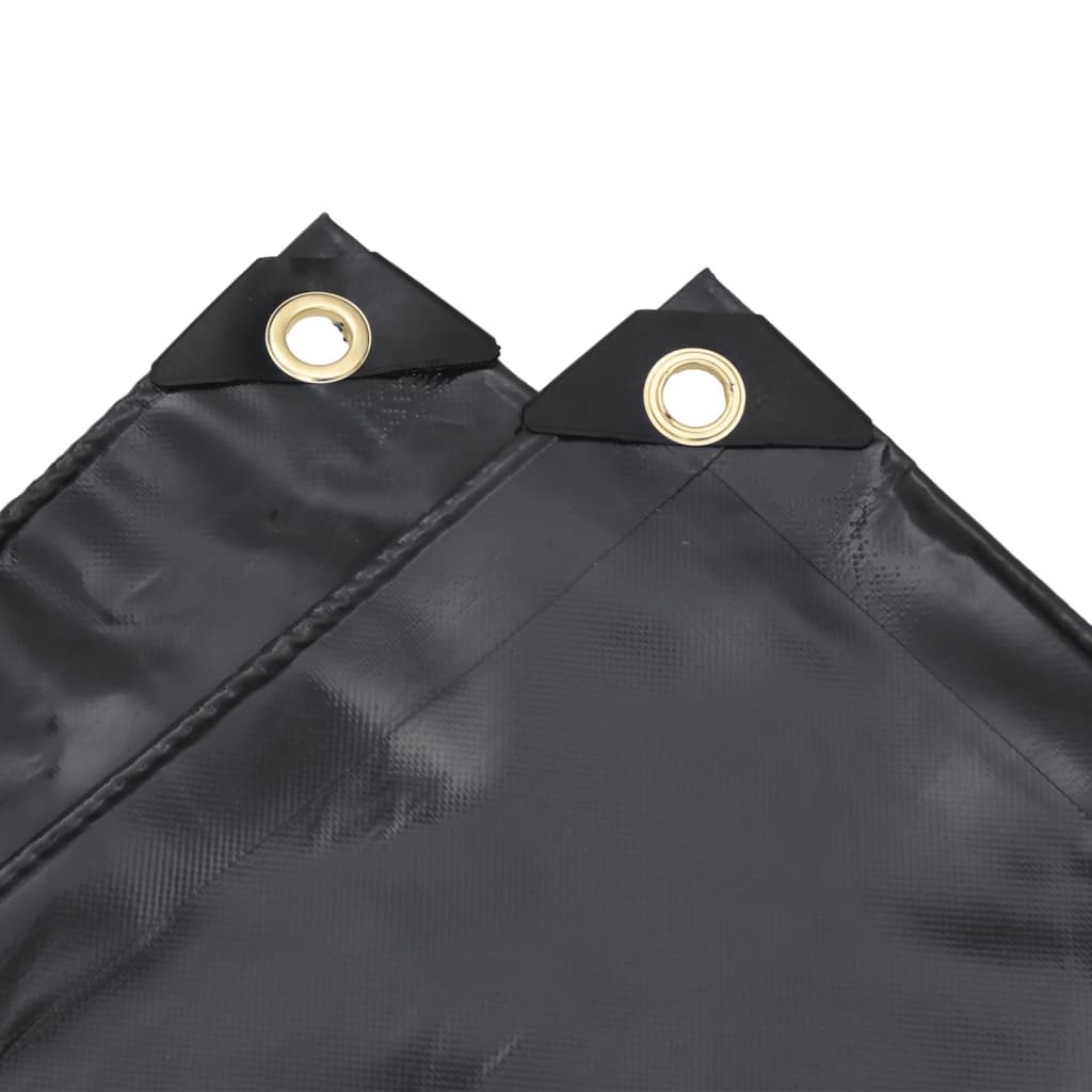 Cerada antracit 1,5x2 m 650 g/m²