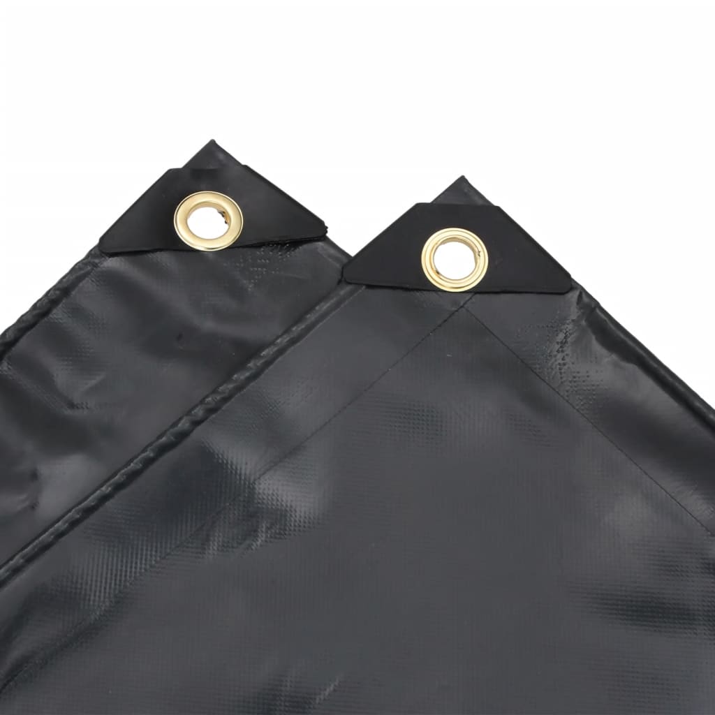 Cerada antracit 5x7 m 650 g/m²