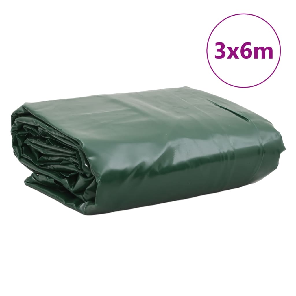 Cerada zelena 3 x 6 m 650 g/m²