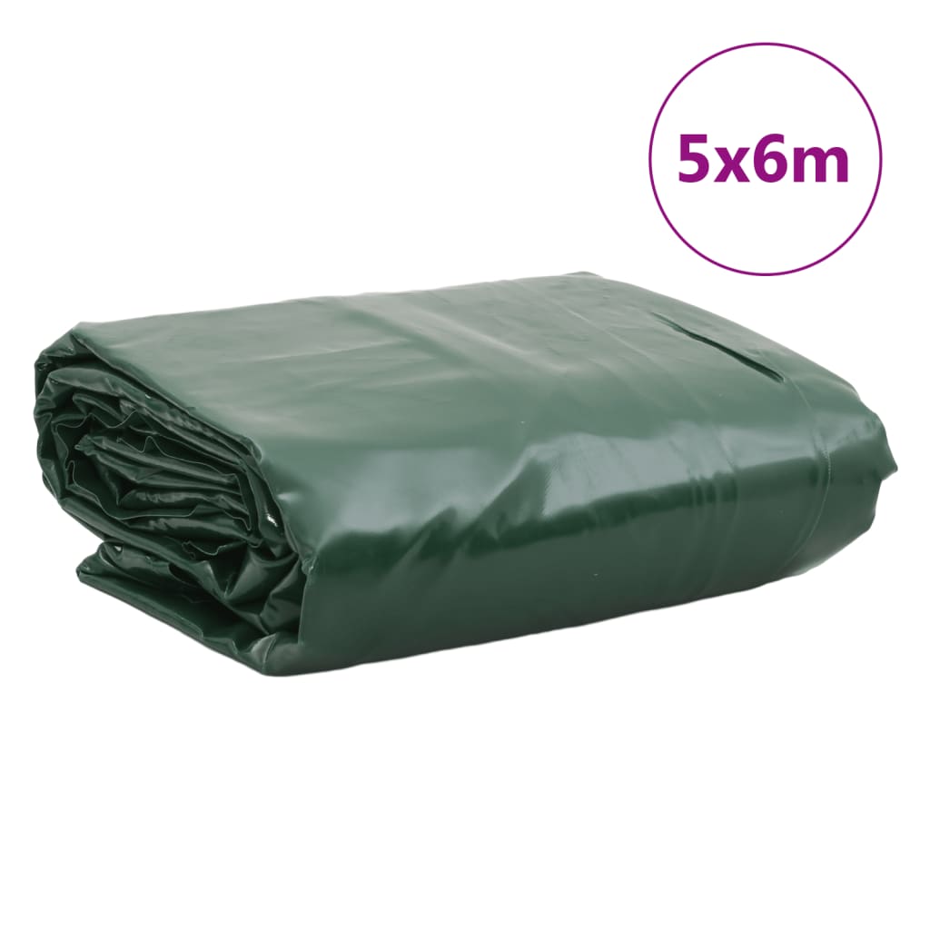 Cerada zelena 5 x 6 m 650 g/m²