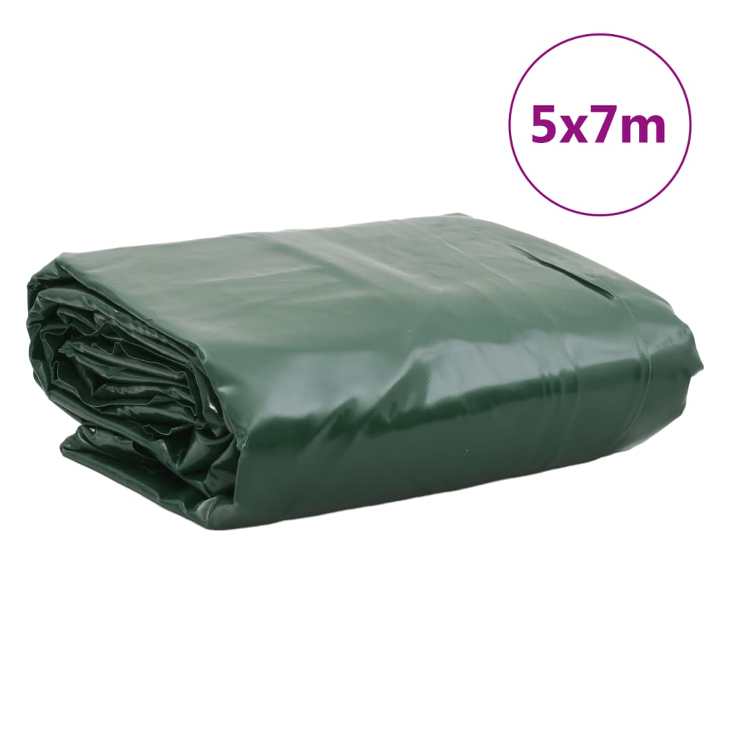 Cerada zelena 5 x 7 m 650 g/m²