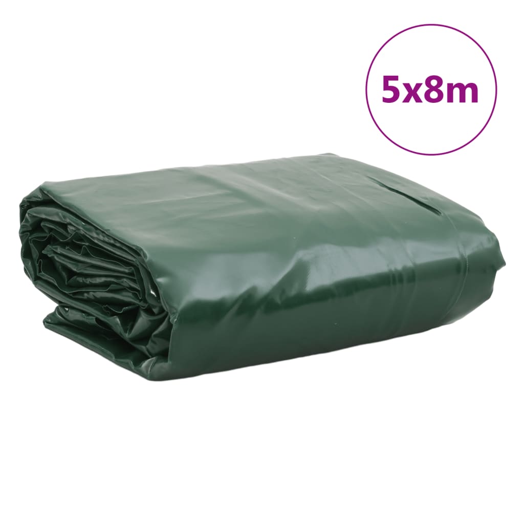 Cerada zelena 5 x 8 m 650 g/m²
