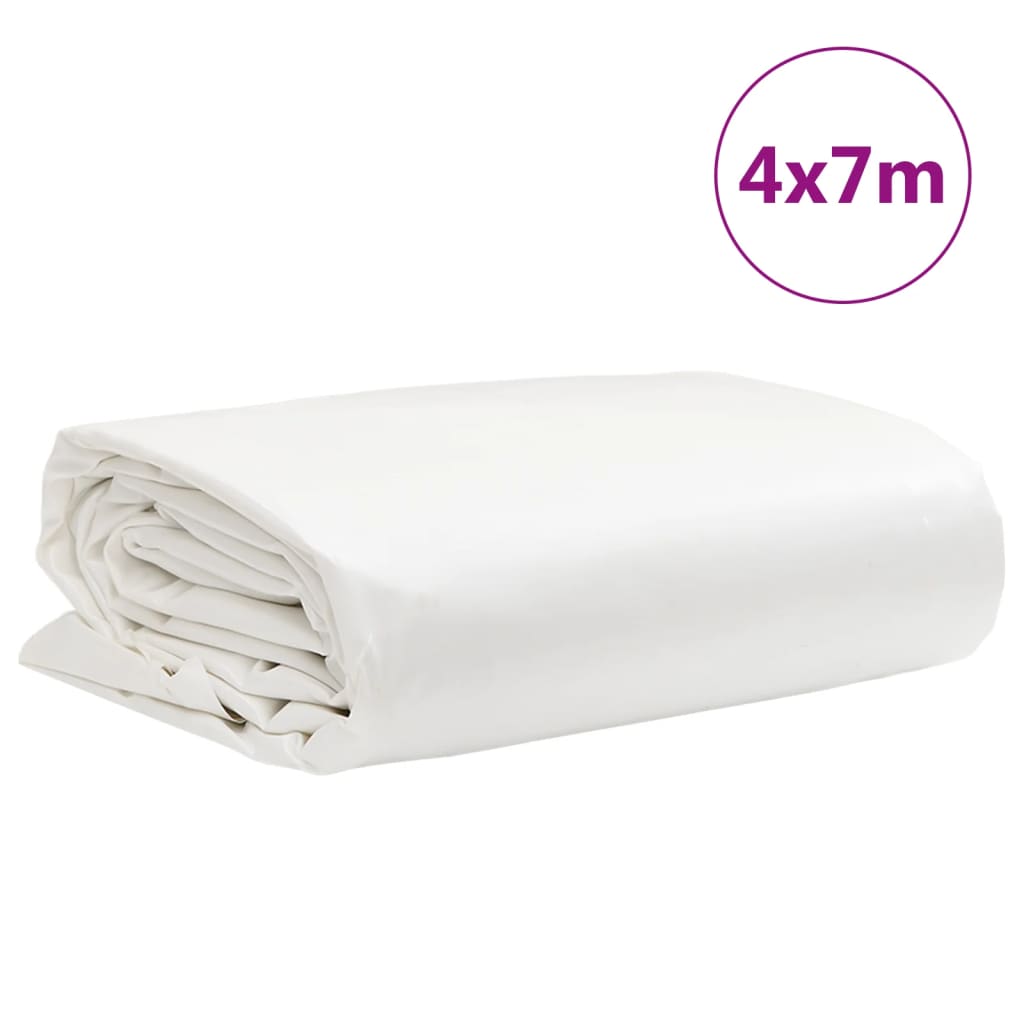 Cerada bijela 4 x 7 m 650 g/m²
