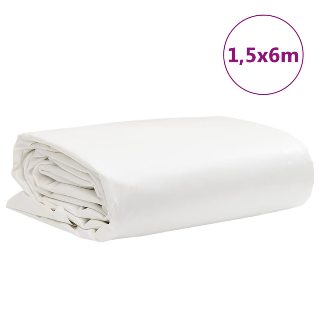 Cerada bijela 1,5 x 6 m 650 g/m²