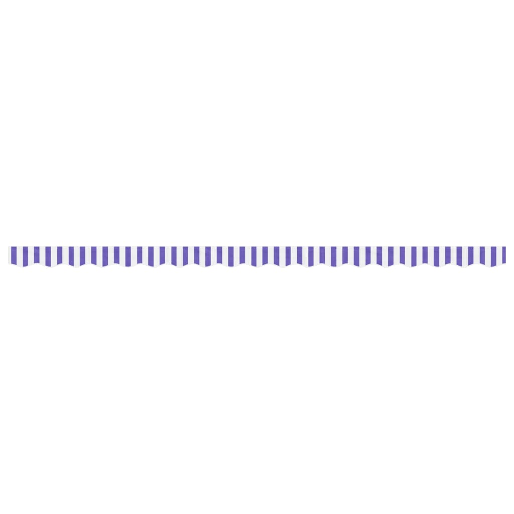 Zamjenska tkanina za tendu plavo-bijele pruge 4,5 m