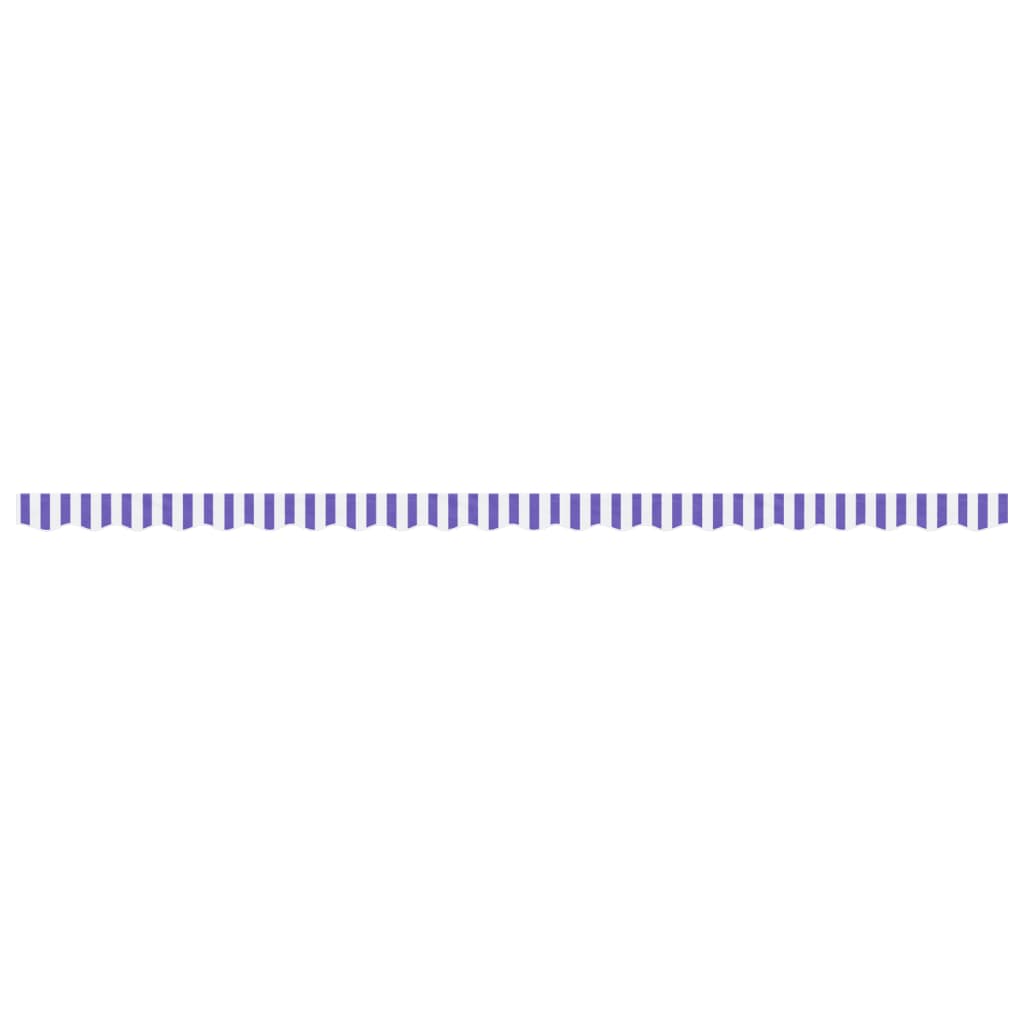 Zamjenska tkanina za rub tende plavo-bijela prugasta 5 m