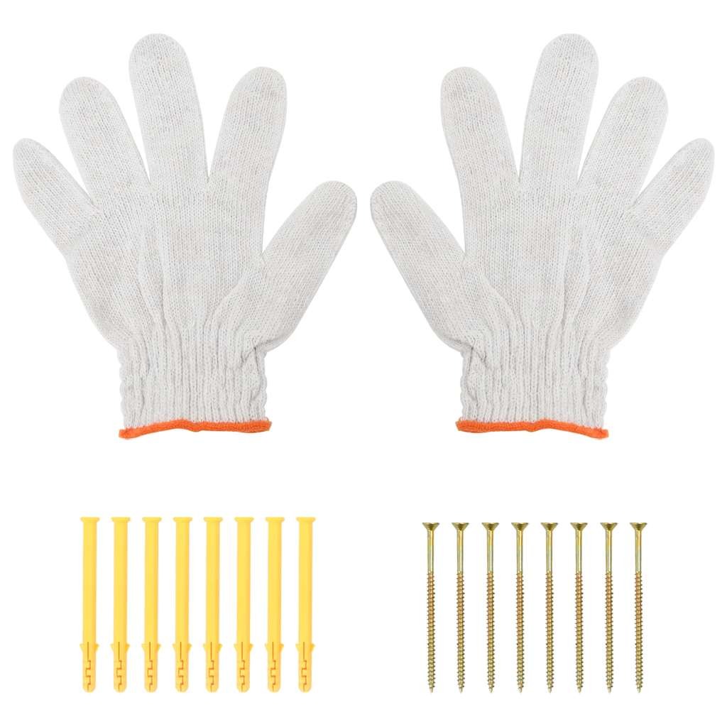 Nosači za police 4 kom 15x2,5x11,5 cm srebrni nehrđajući čelik