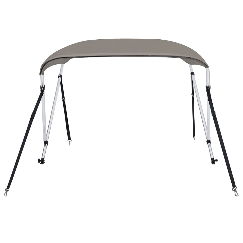 Tenda bimini s 2 luka sivi 180x150x110 cm