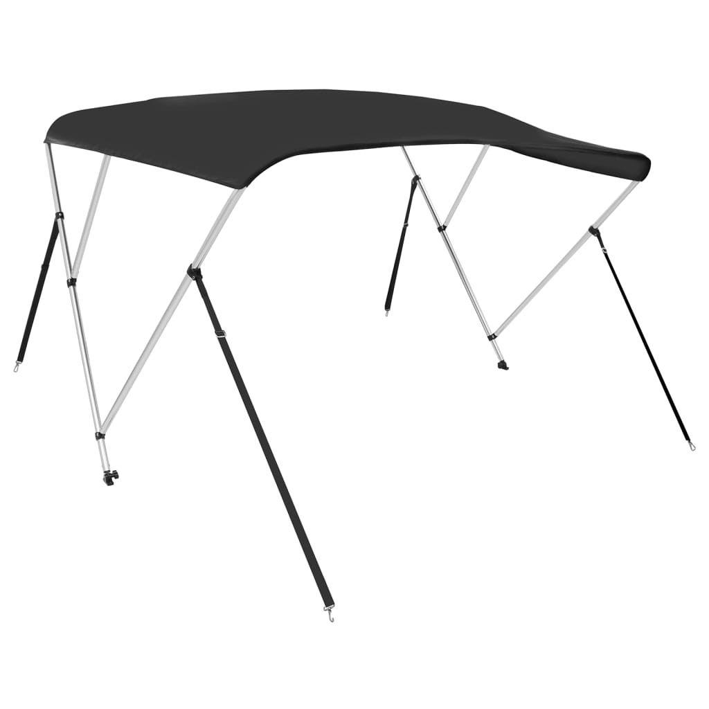 Tenda bimini s 3 luka crna 183x180x137 cm
