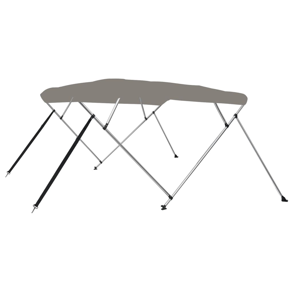 Tenda bimini s 4 luka siva 243x180x137 cm