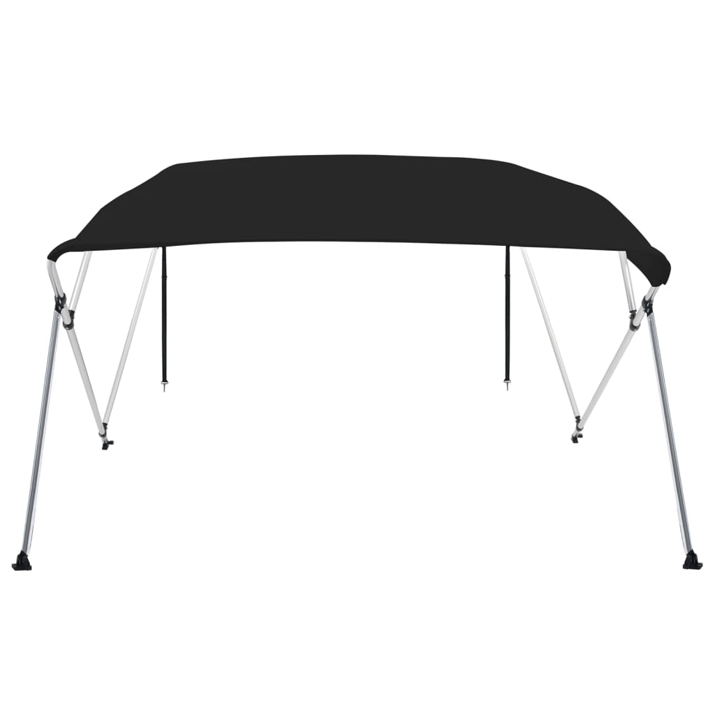 Tenda bimini s 4 luka crna 243x244x137 cm