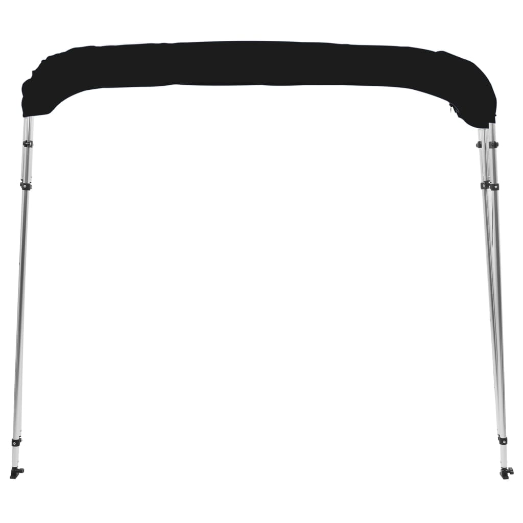Tenda bimini s 4 luka crna 243x244x137 cm