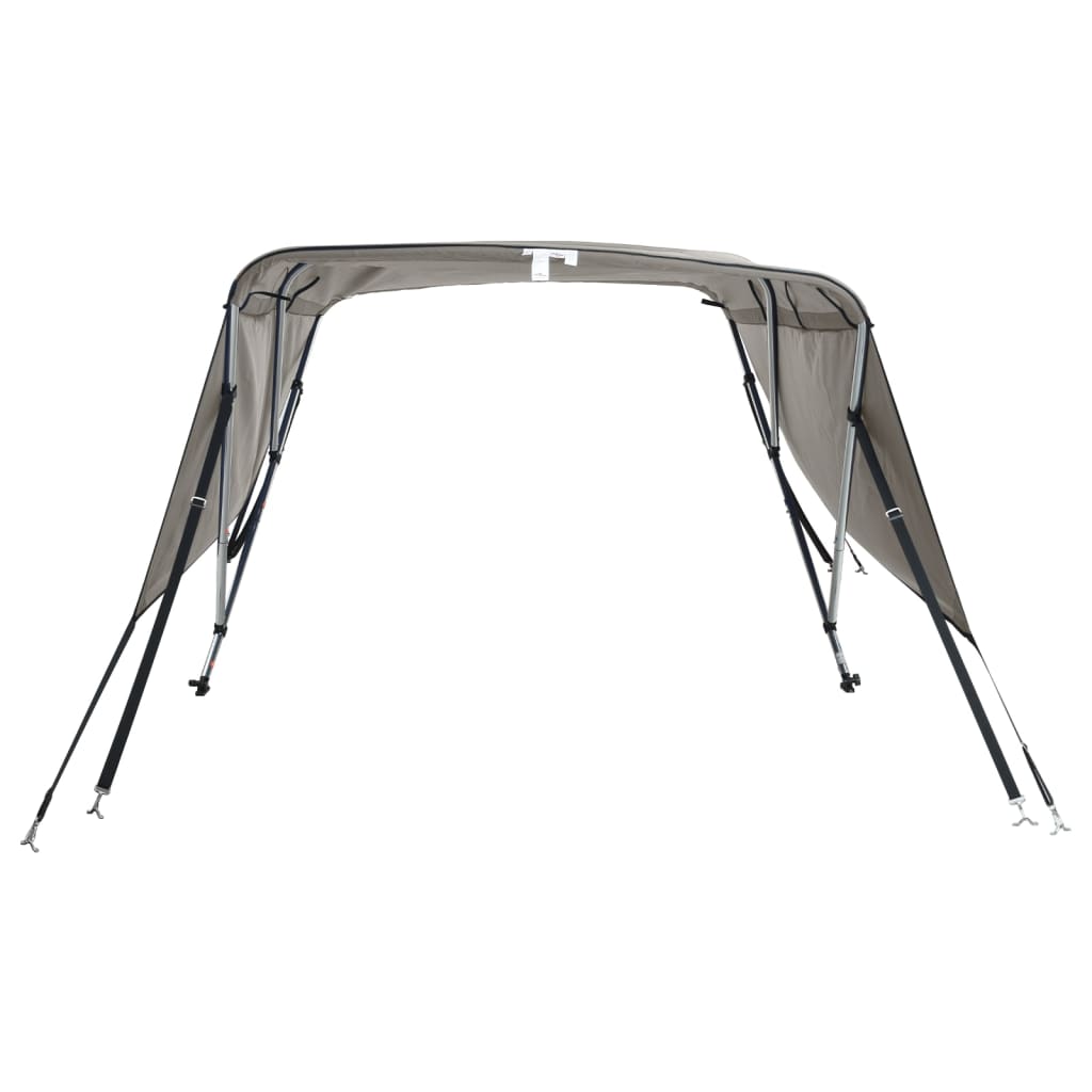 Tenda bimini s 3 luka i bočnim stijenkama 183x(185-198)x137 cm