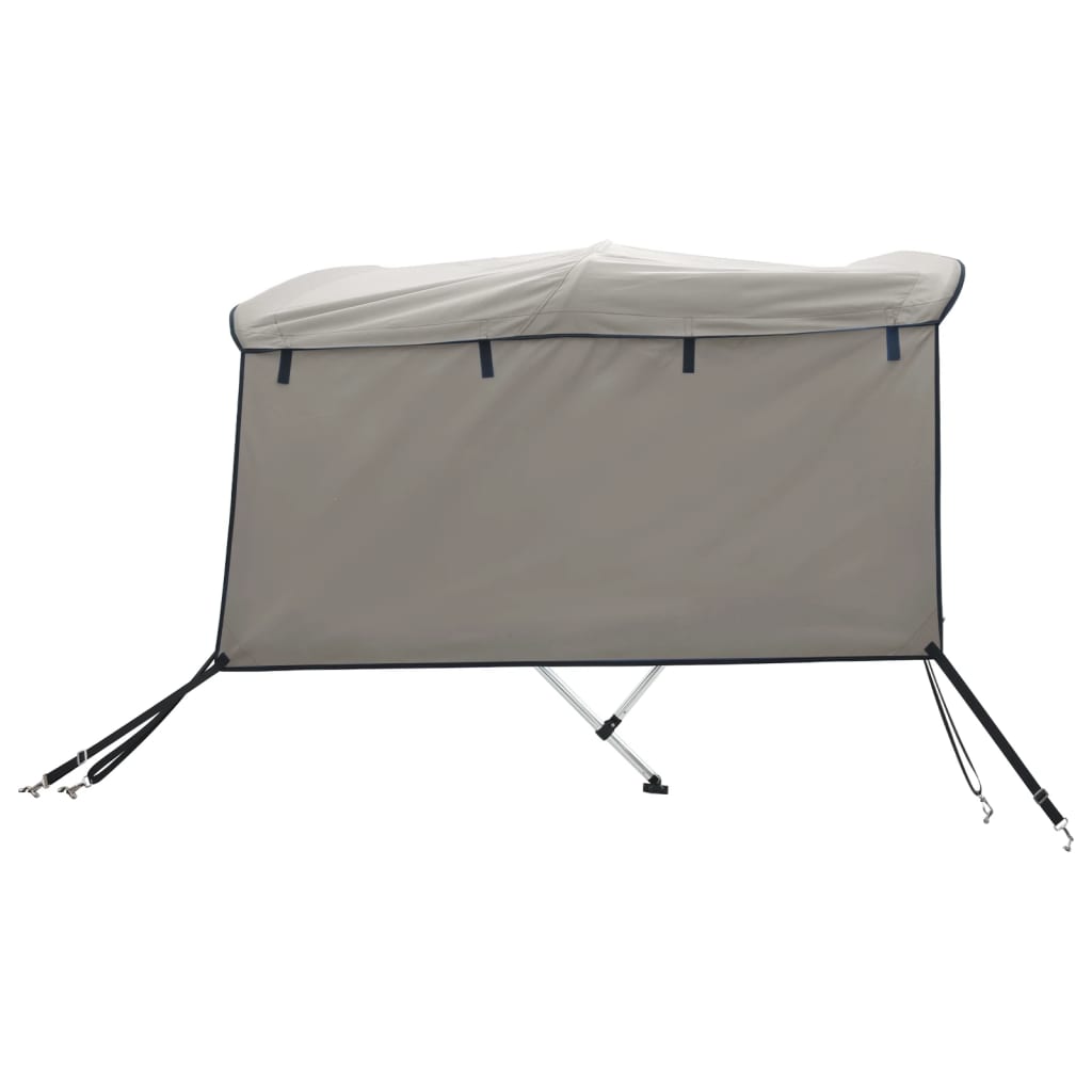Tenda bimini s 3 luka i bočnim stijenkama 183x(185-198)x137 cm