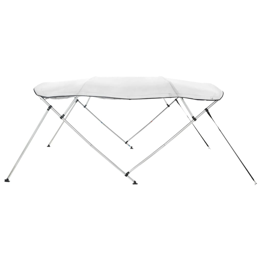 Tenda bimini s 4 luka i bočnim stijenkama 243x(185-198)x137 cm