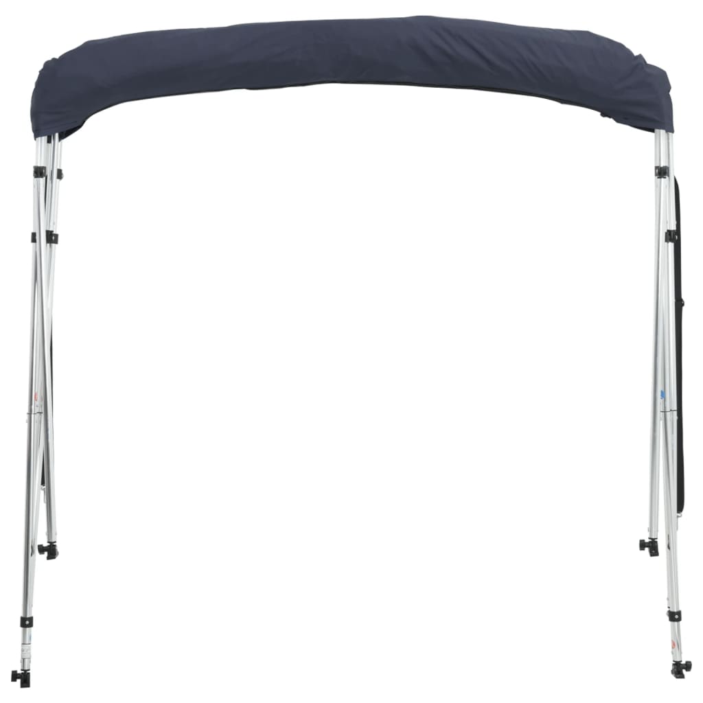 Tenda bimini s 4 luka i bočnim stijenkama 243x(185-198)x137 cm
