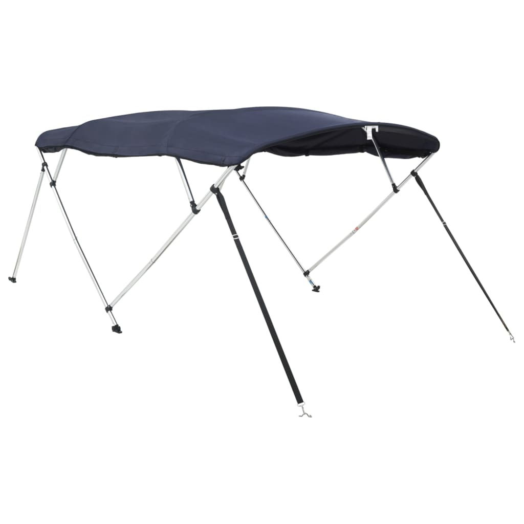 Tenda bimini s 4 luka i bočnim stijenkama 243x(230-244)x137 cm