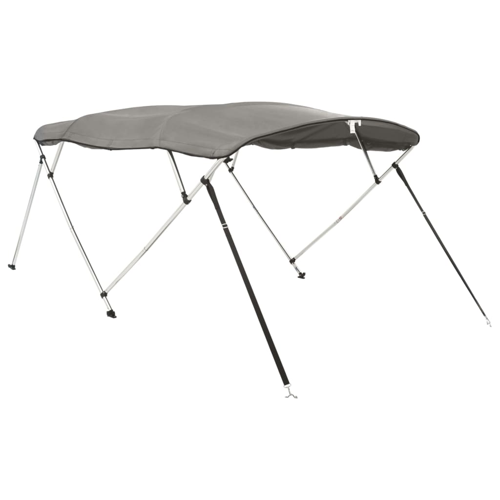 Tenda bimini s 4 luka i bočnim stijenkama 243x(170-182)x137 cm