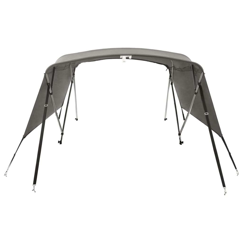 Tenda bimini s 4 luka i bočnim stijenkama 243x(170-182)x137 cm