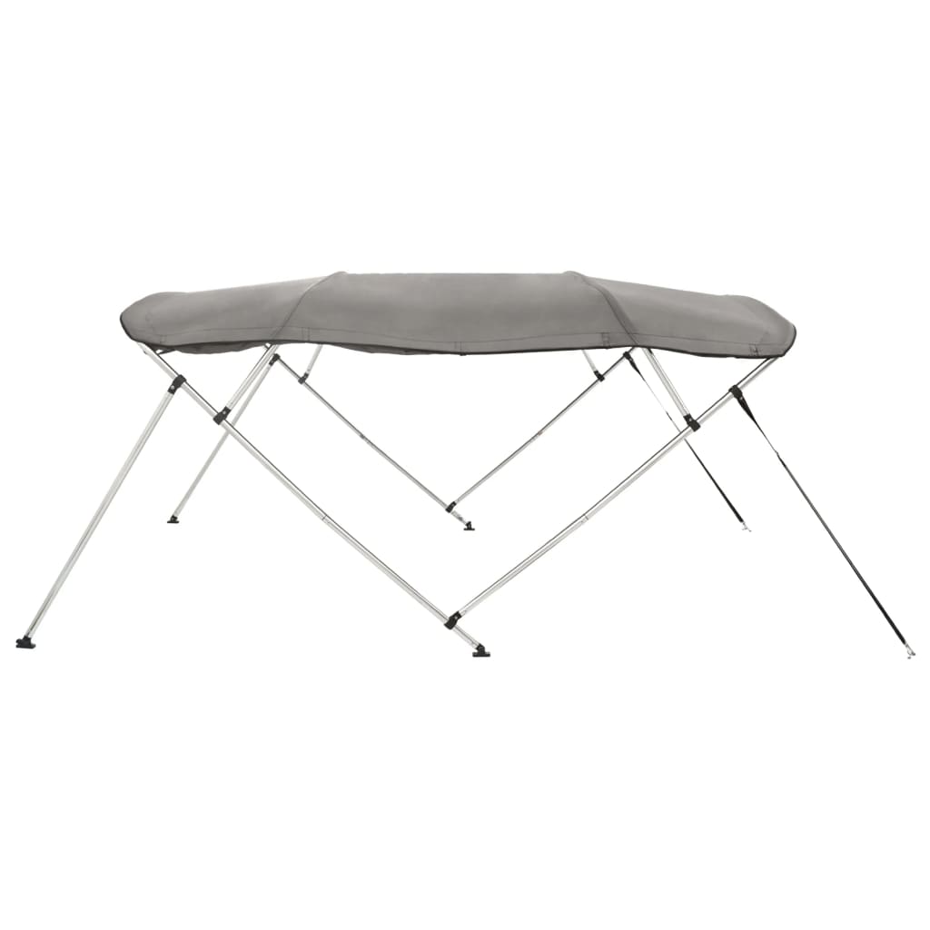 Tenda bimini s 4 luka i bočnim stijenkama 243x(200-213)x137 cm
