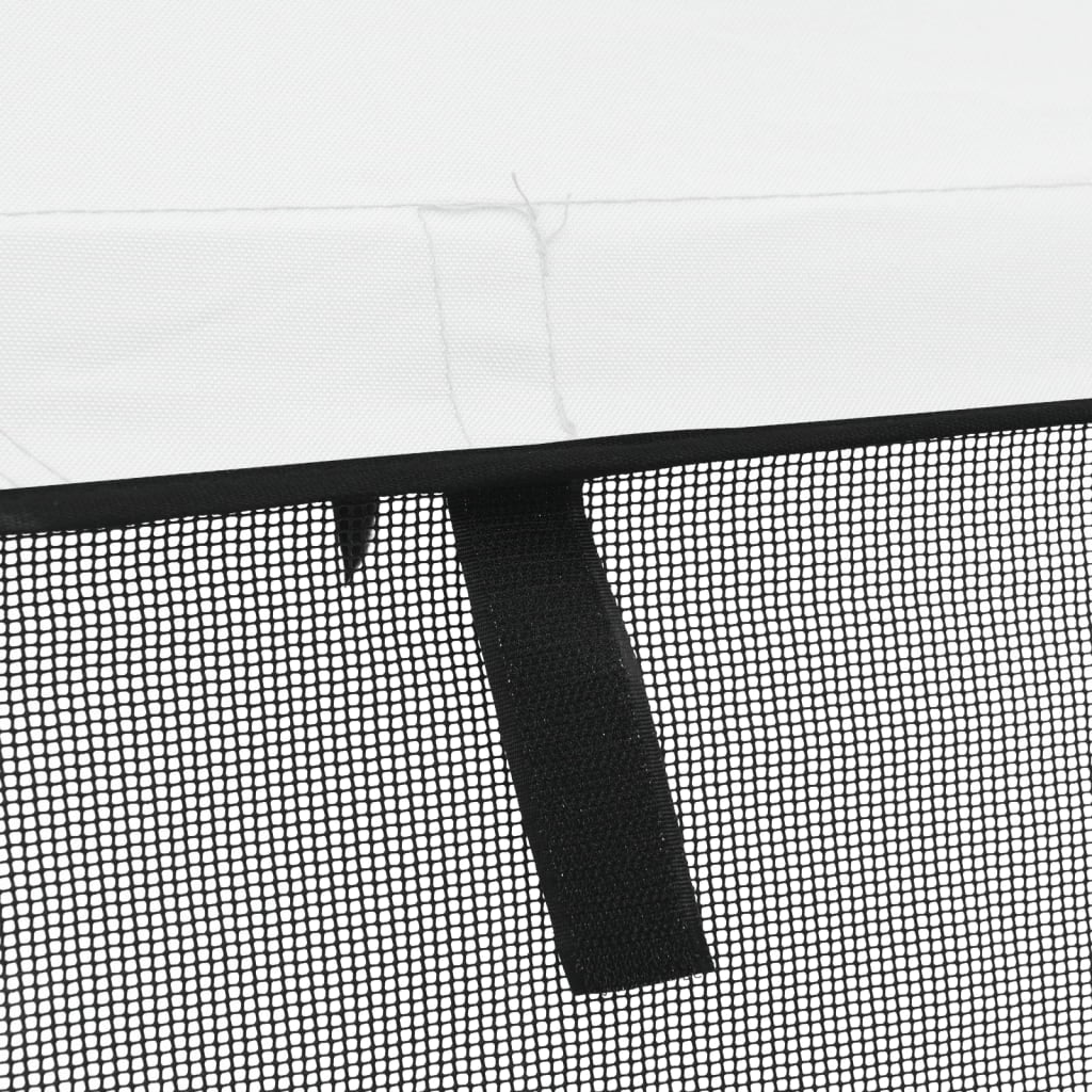 Tenda bimini s 3 luka i mrežastim zidovima 183x(137-152)x137 cm