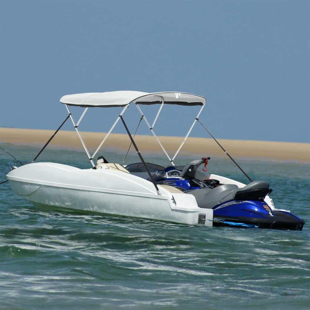 Tenda bimini s 3 luka i mrežastim zidovima 183x(137-152)x137 cm