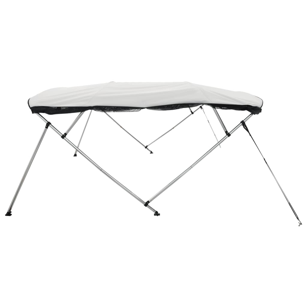 Tenda bimini s 4 luka i mrežastim zidovima 243x(185-198)x137 cm