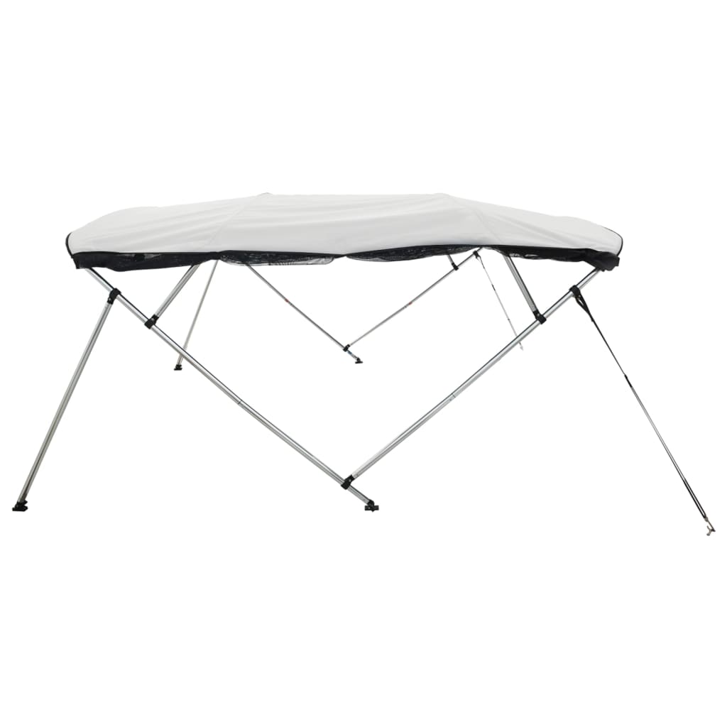 Tenda bimini s 4 luka i mrežastim zidovima 243x(200-213)x137 cm