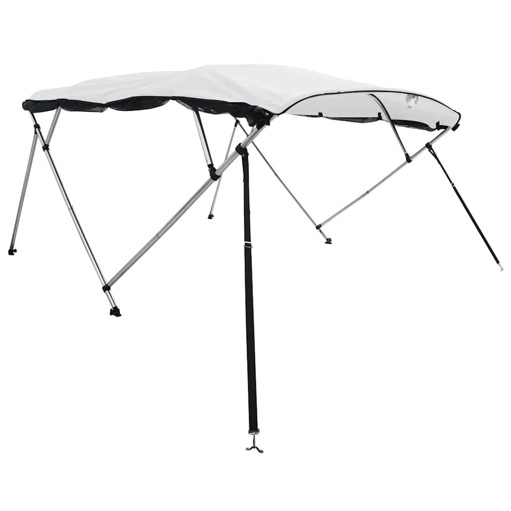 Tenda bimini s 4 luka i mrežastim zidovima 243x(230-244)x137 cm