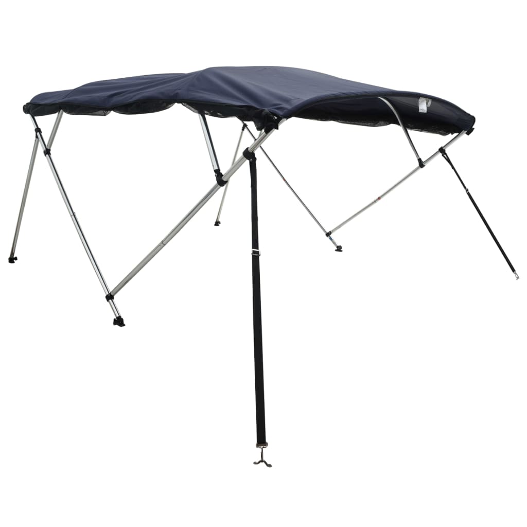 Tenda bimini s 4 luka i mrežastim zidovima 243x(200-213)x137 cm